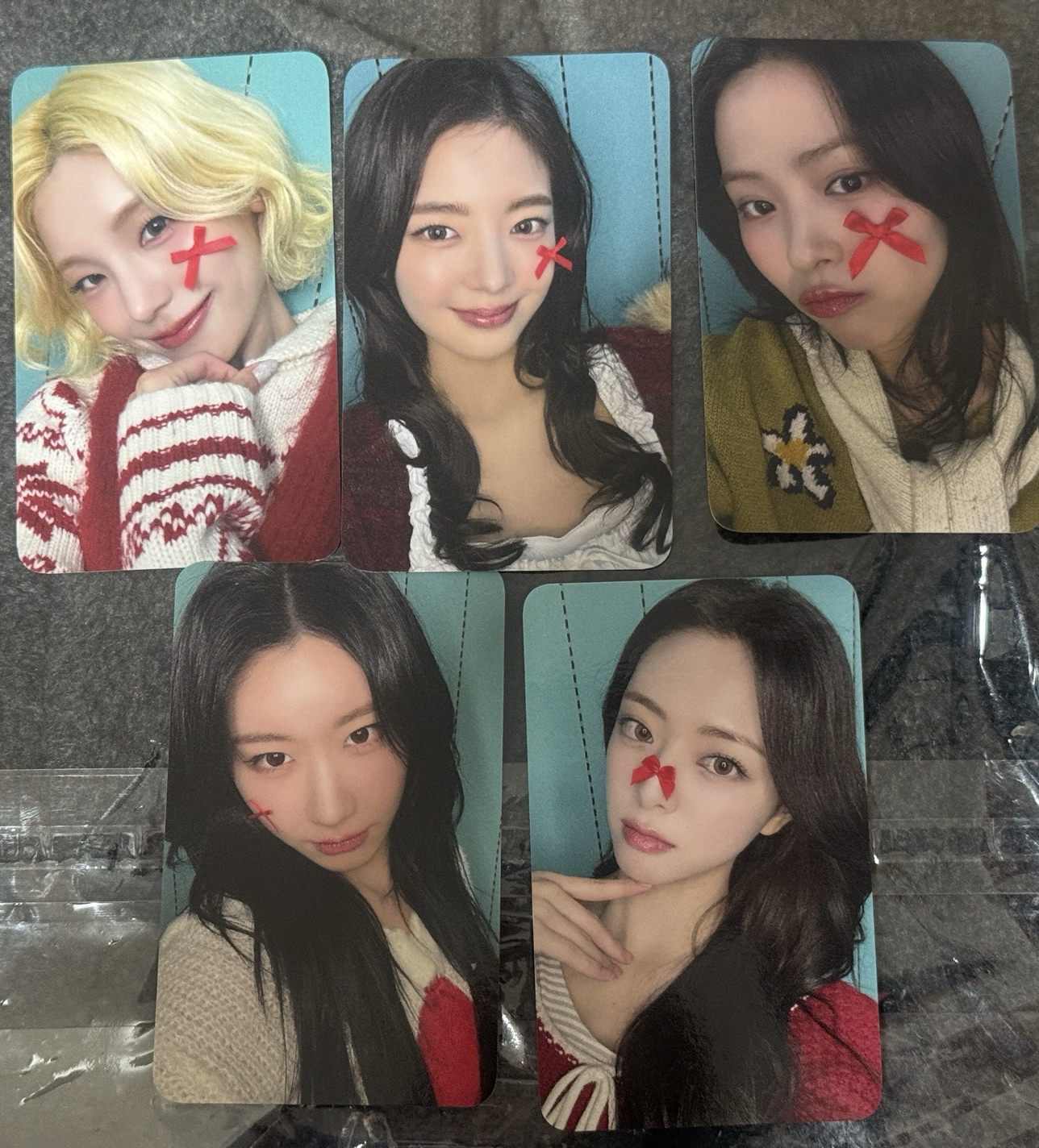 ITZY MBC 年末 打歌卡 一套