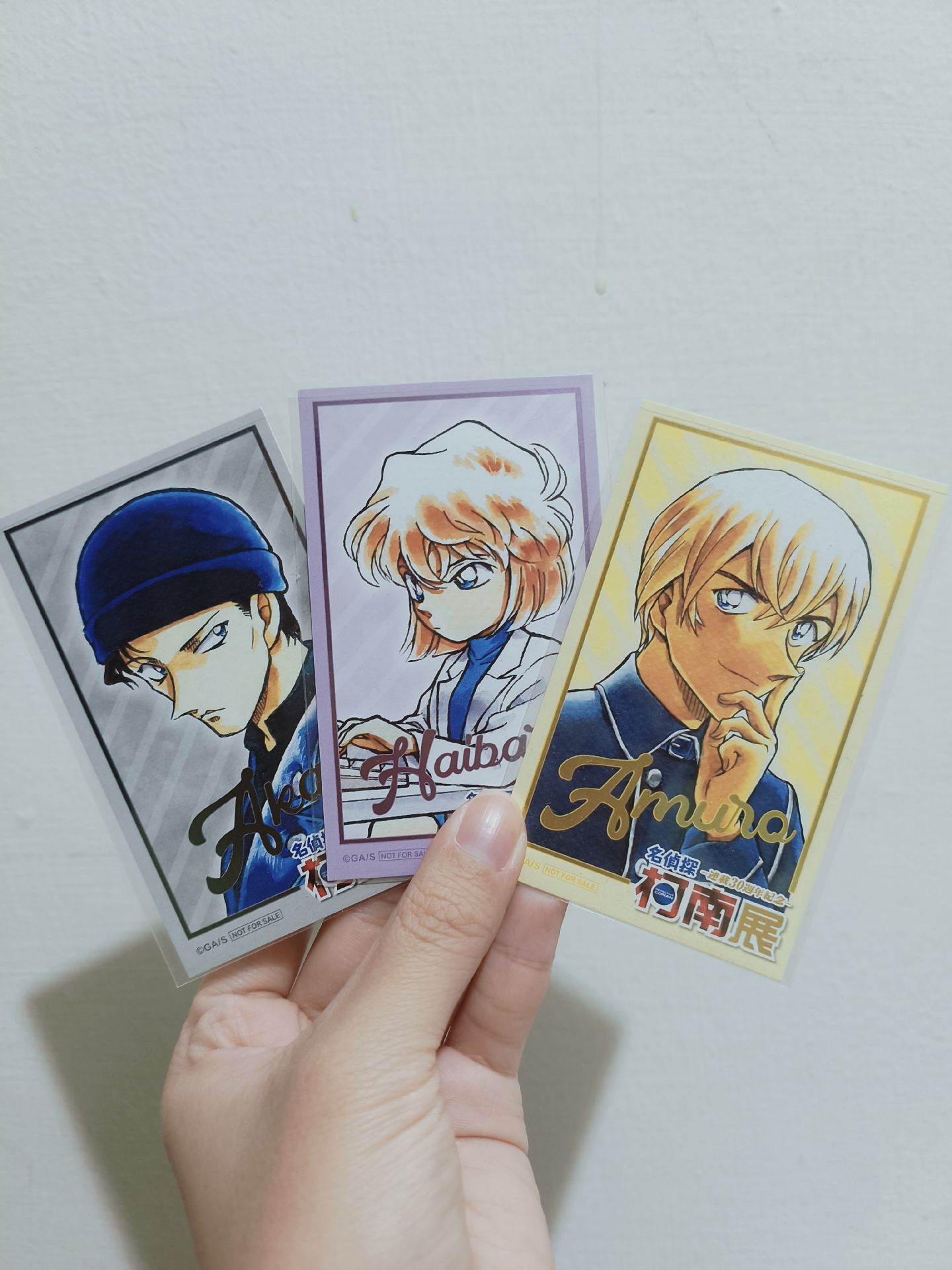 名偵探柯南展 30週年週邊卡