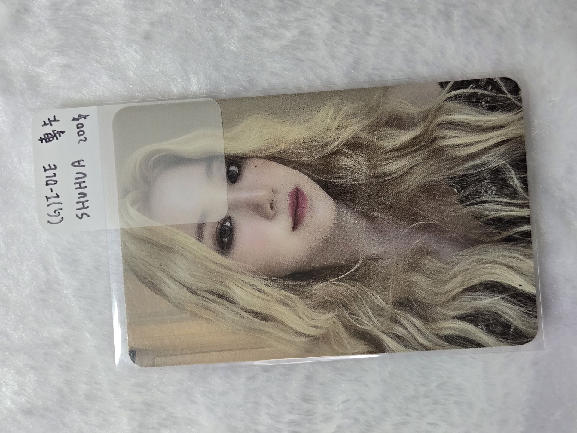 i-dle I LOVE 舒華 專輯卡🐺