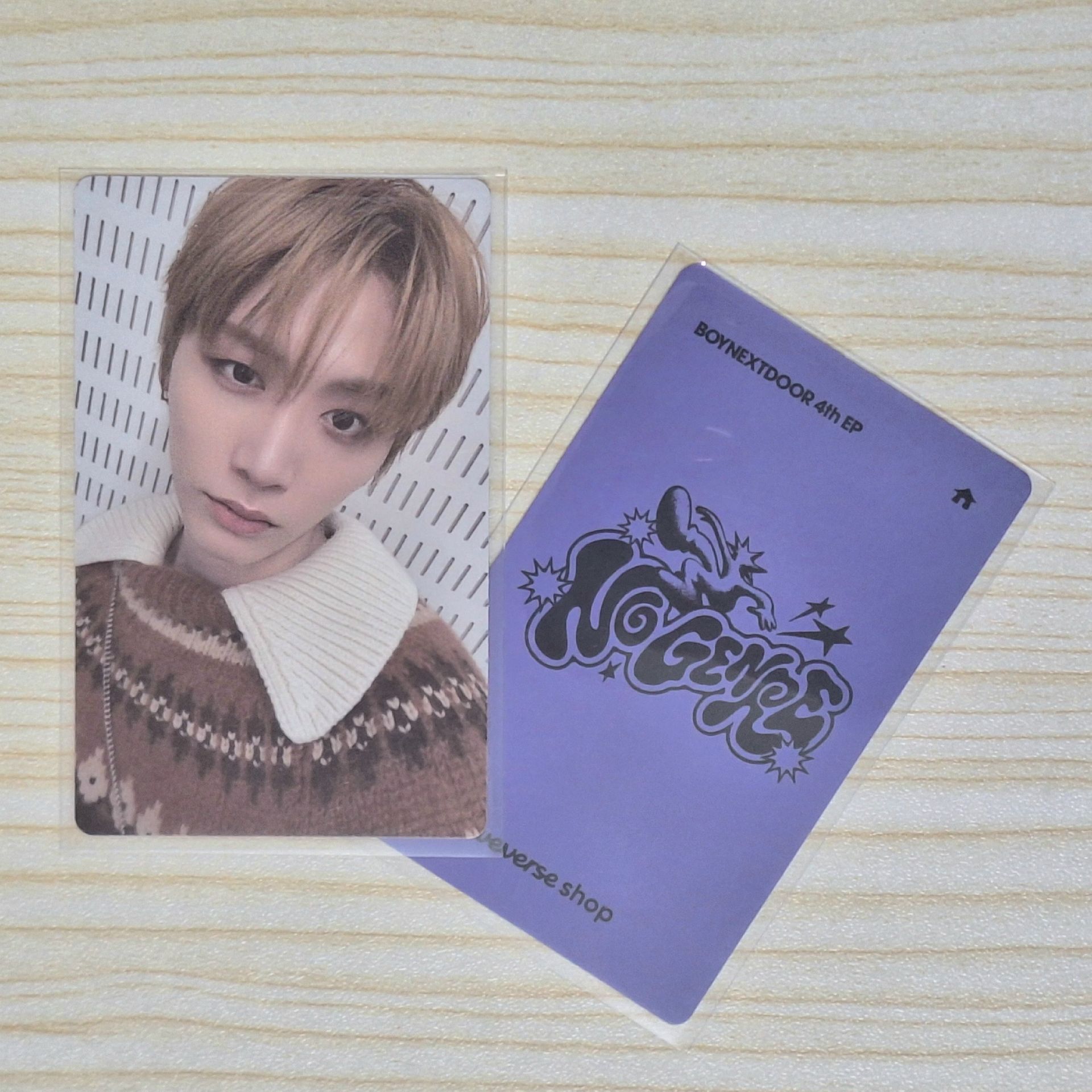 BND No Genre wvs 單封特典卡 漢東旼