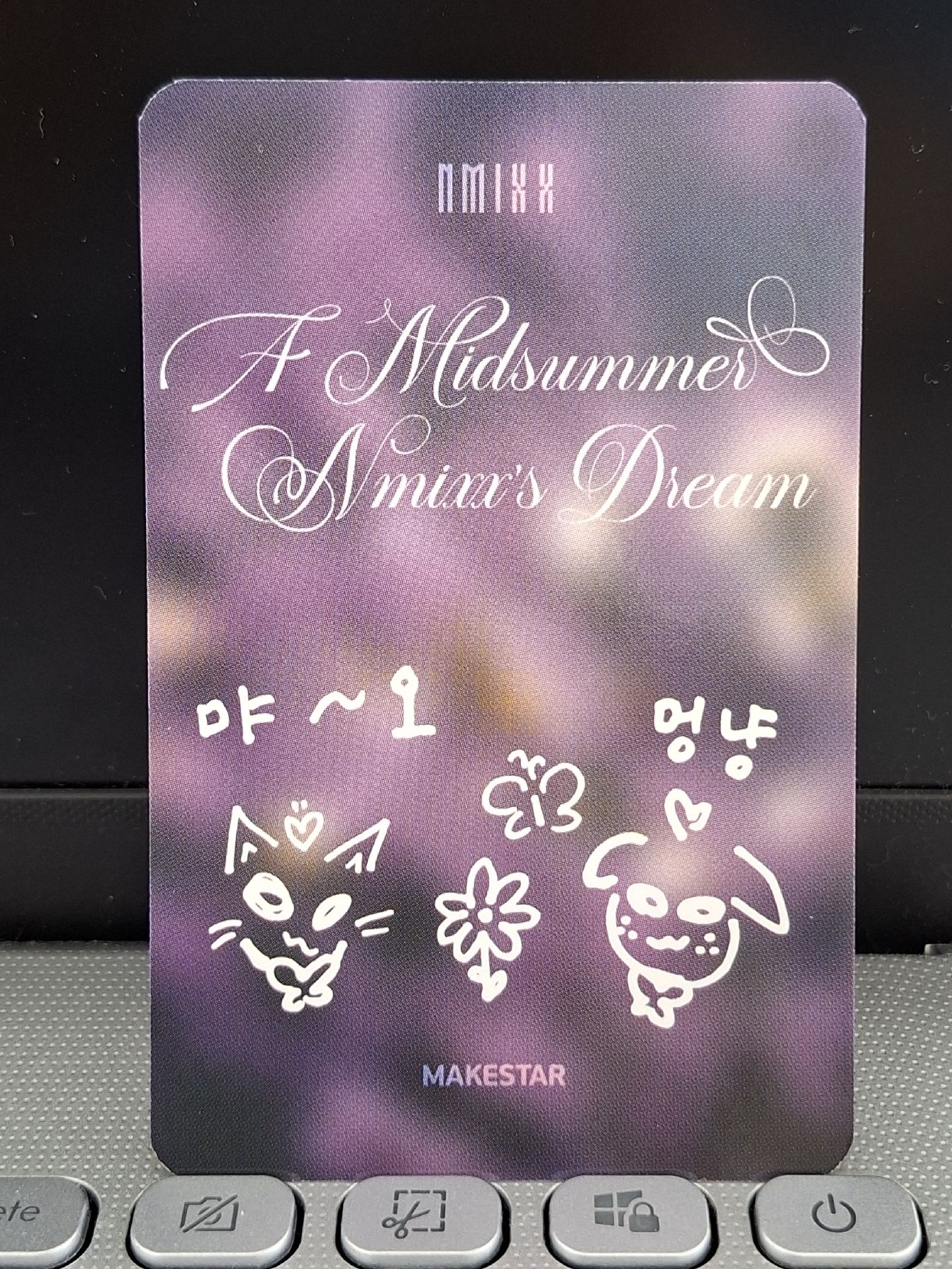 MS 童軍 莉裴雙人塗鴉卡