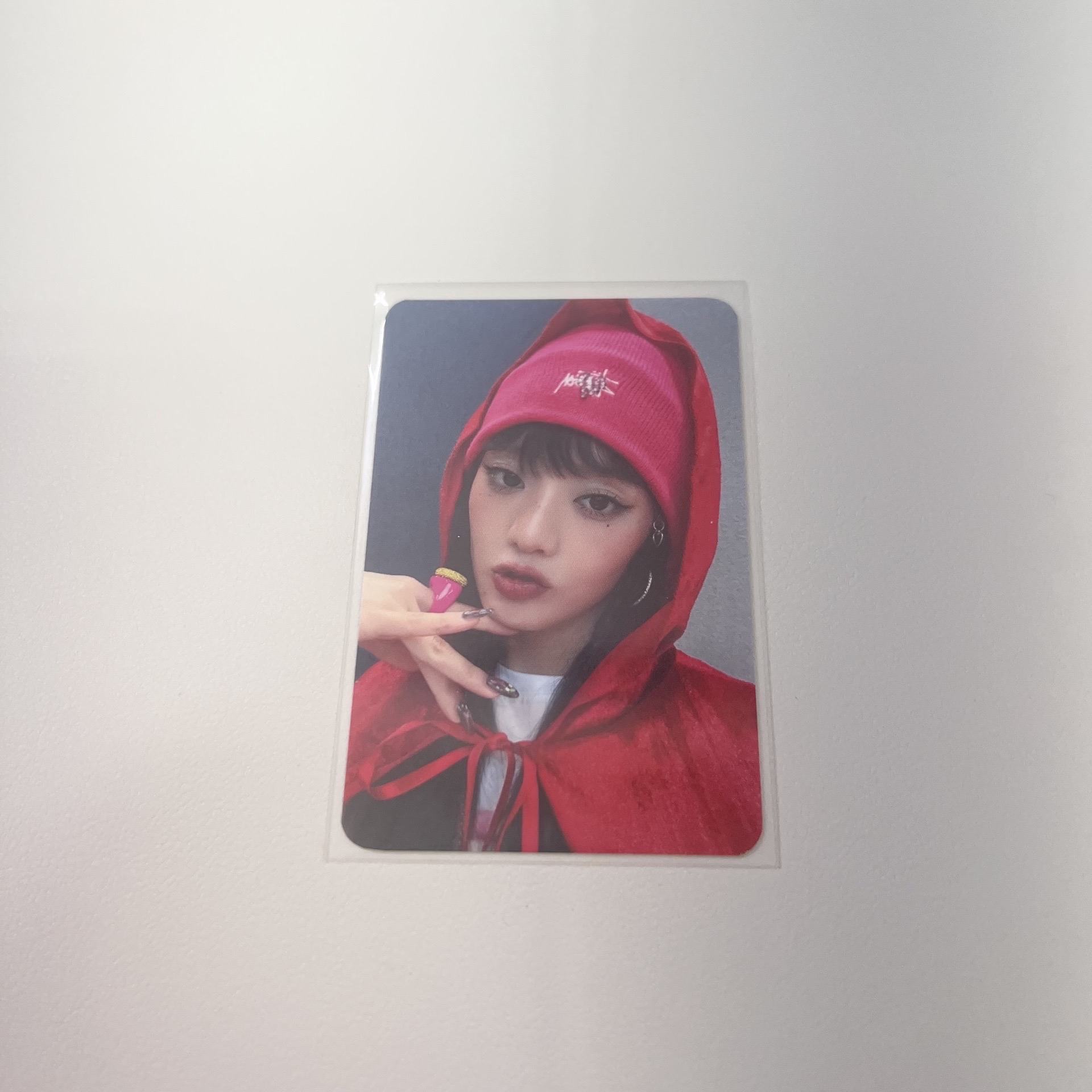 Minnie  小紅帽 雙面  漢堡卡