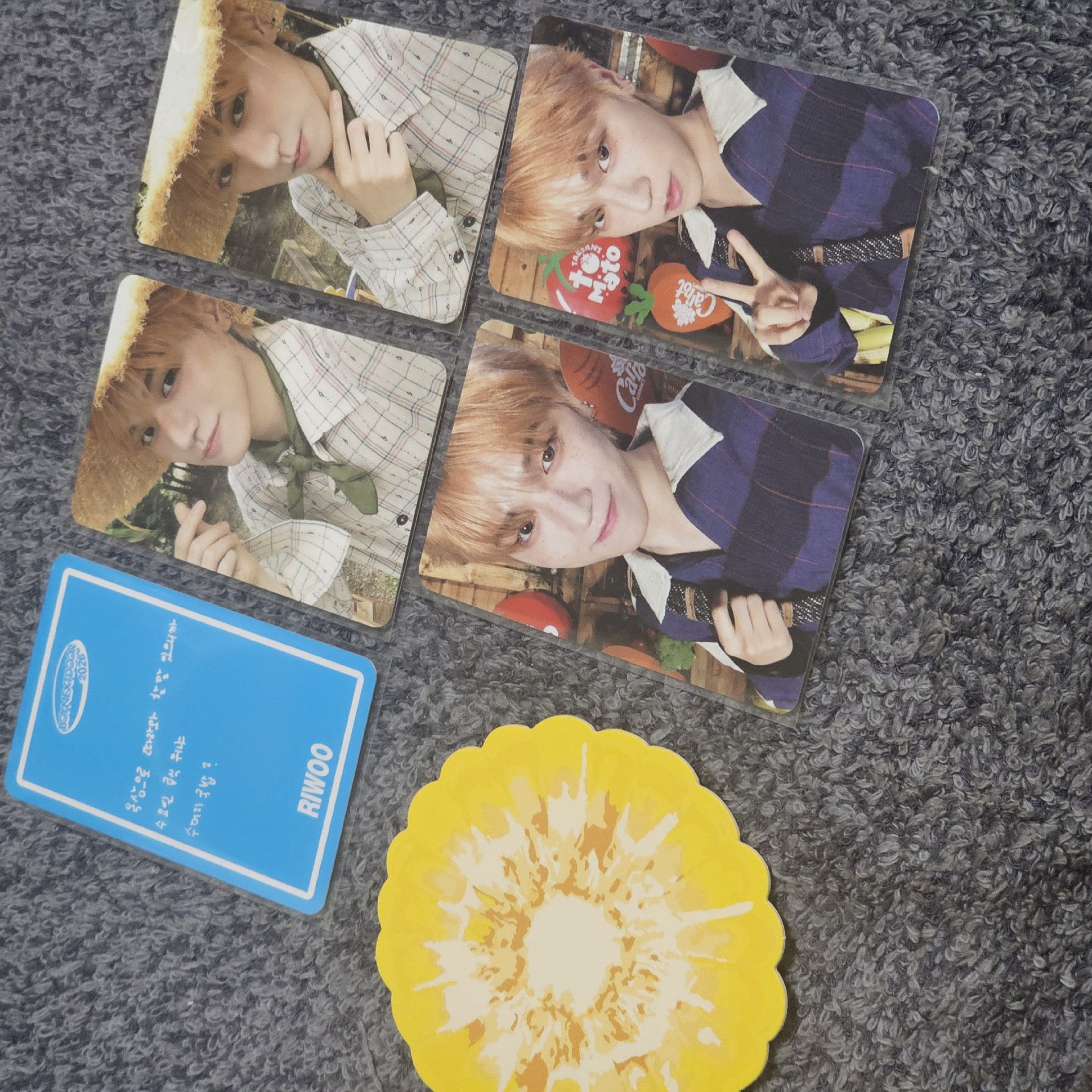 波捏豆 26年年曆 小卡&杯墊