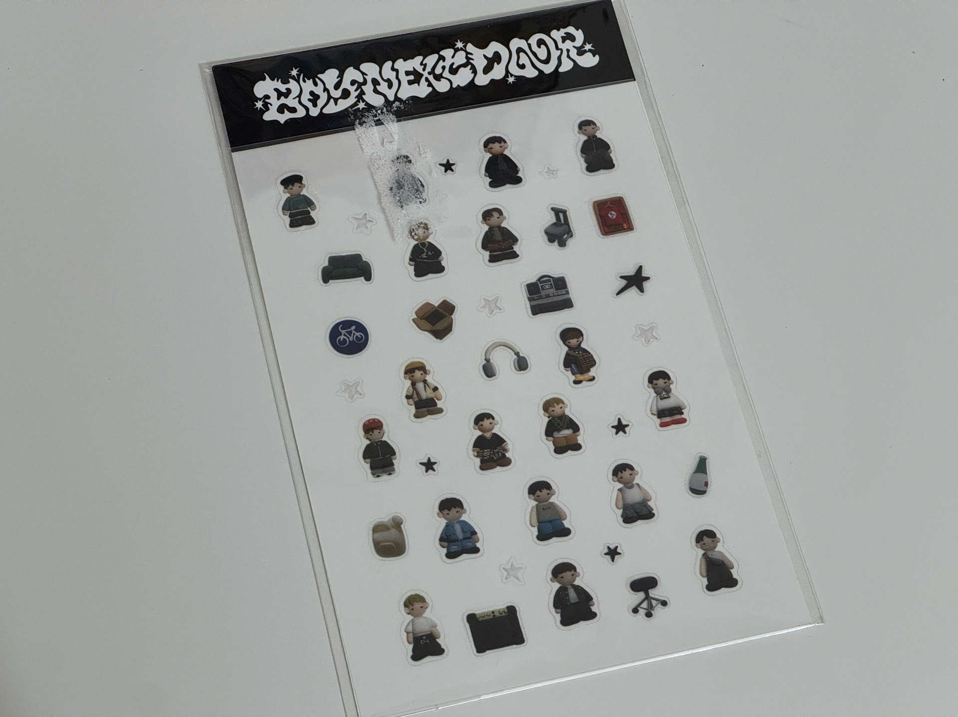 BND 迷四快閃店貼紙