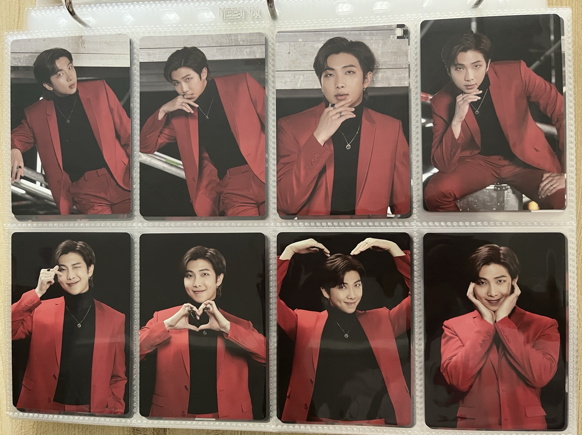 BTS ON:E 演唱會隨機卡 RM南俊整套