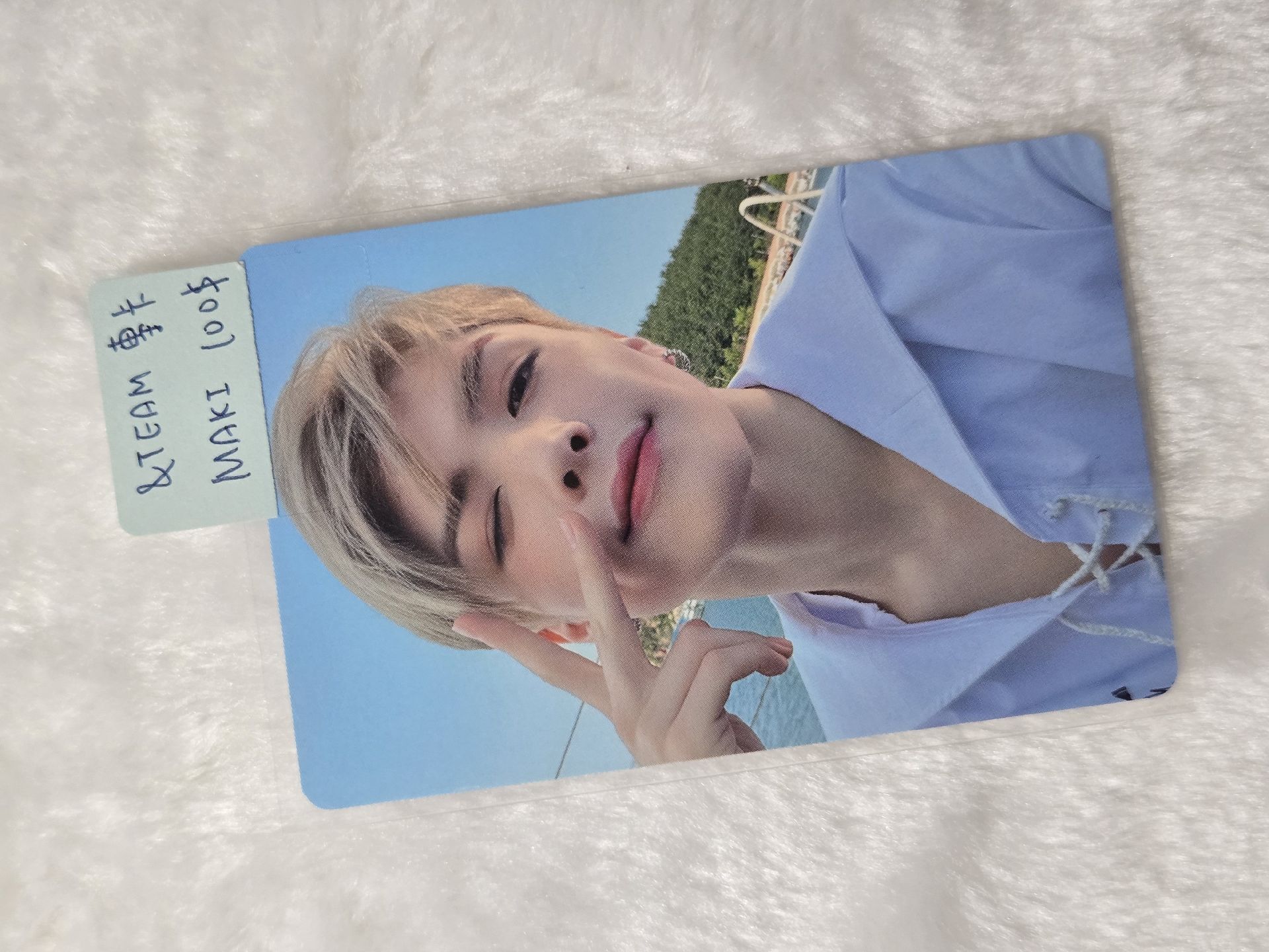 ＆TEAM 青嵐 MAKI 單封專卡