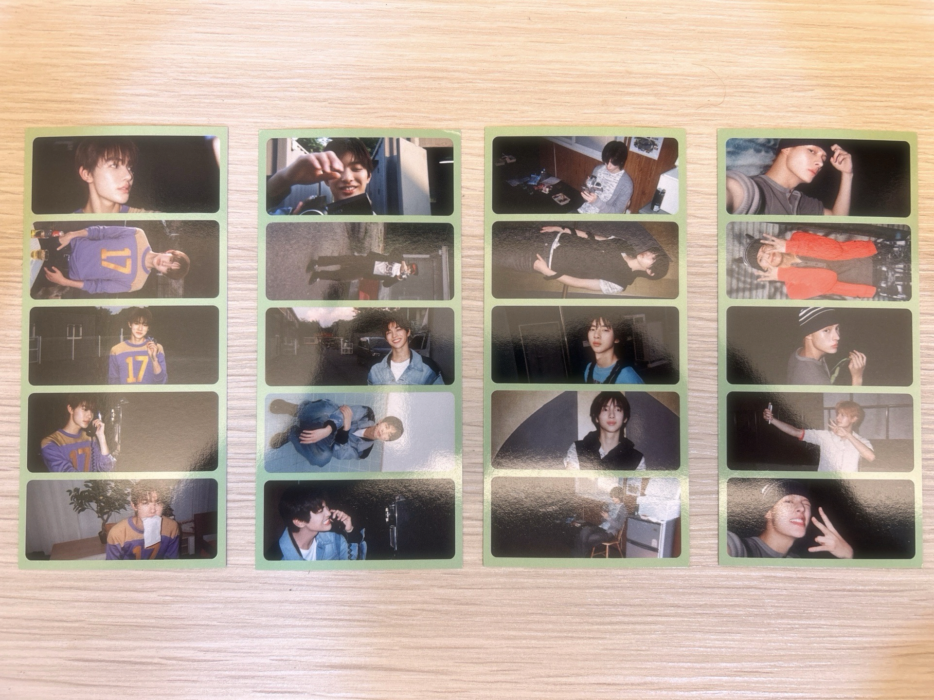 年曆特典卡/五宮格卡