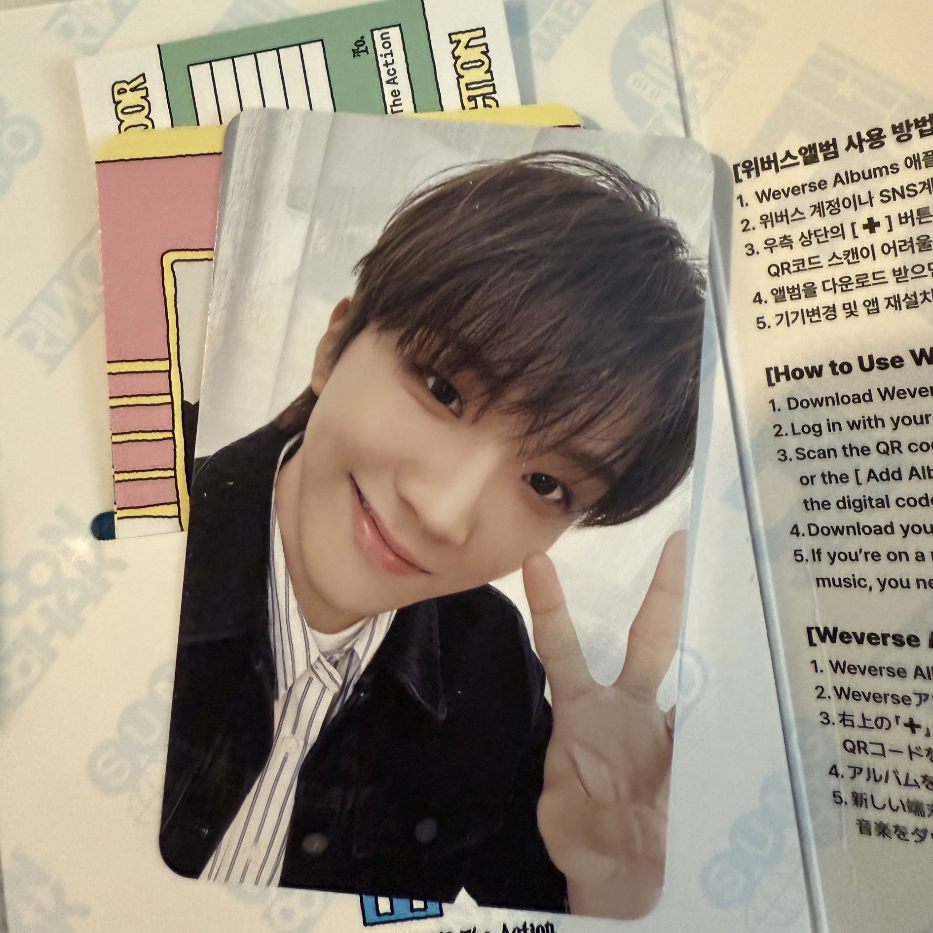 The  Action(Weverse Albums全專未掃