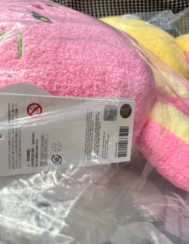 全新未拆 newjeans linefriends 聯名抱枕 Hanni minji haerin 