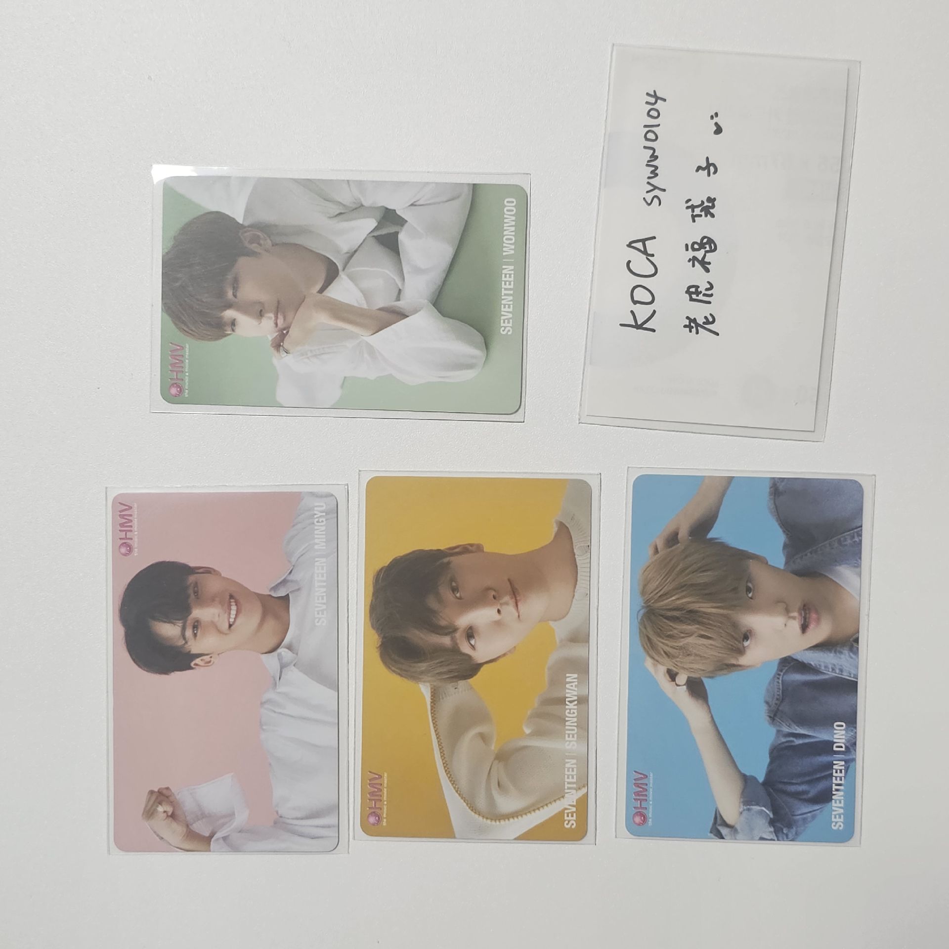 正二 hmv 特典卡 