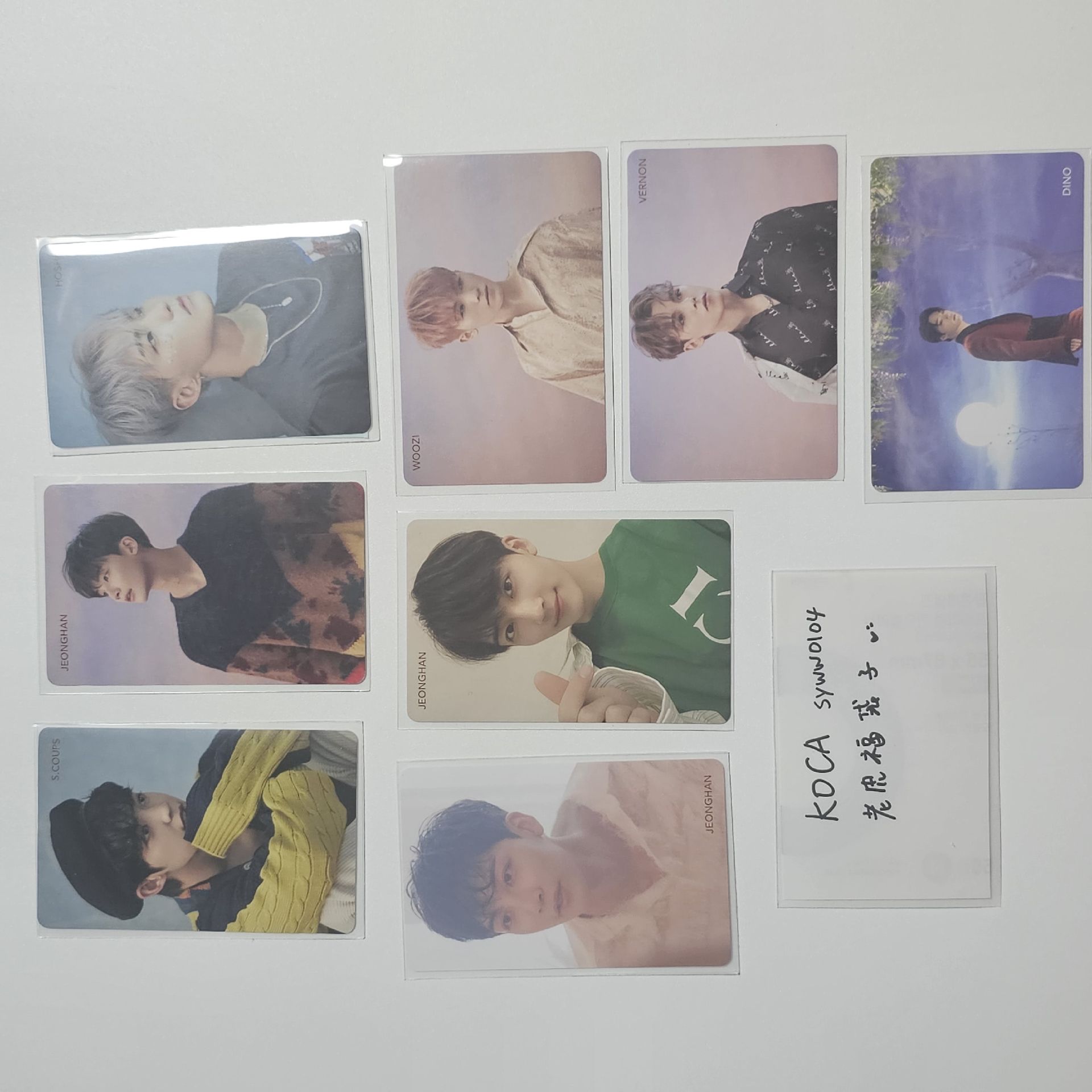 落花 hmv 特典卡 