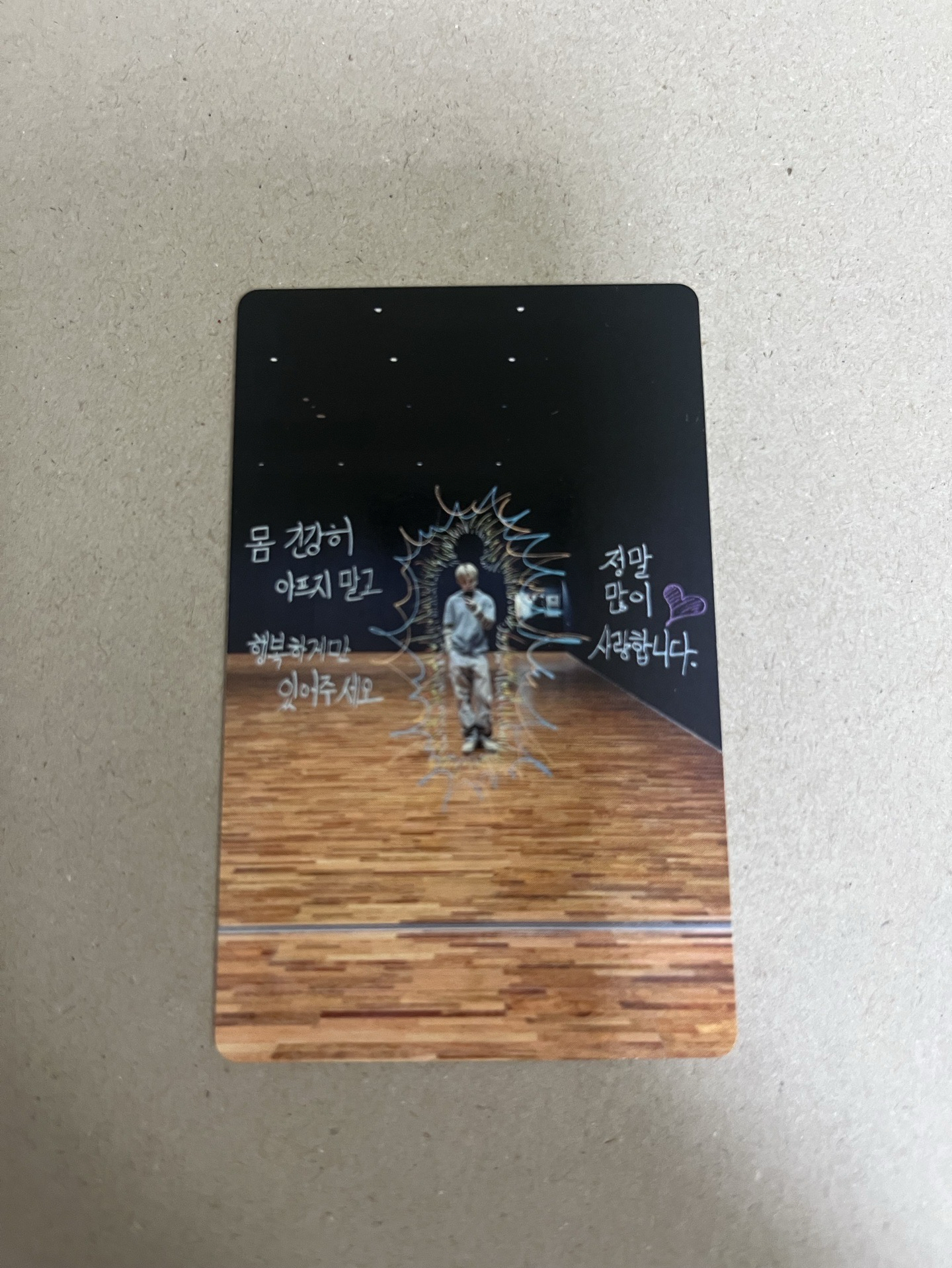 朴智旻 MUSE 日咖 抽選卡 