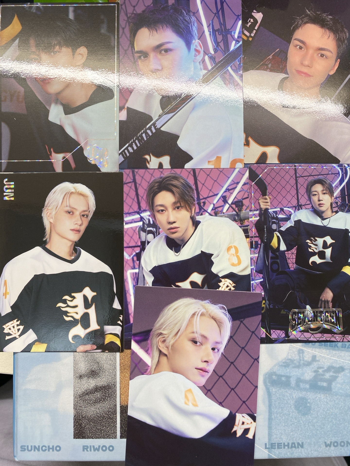 seventeen 2025 home卡 卡包卡 俊、八、率、燦