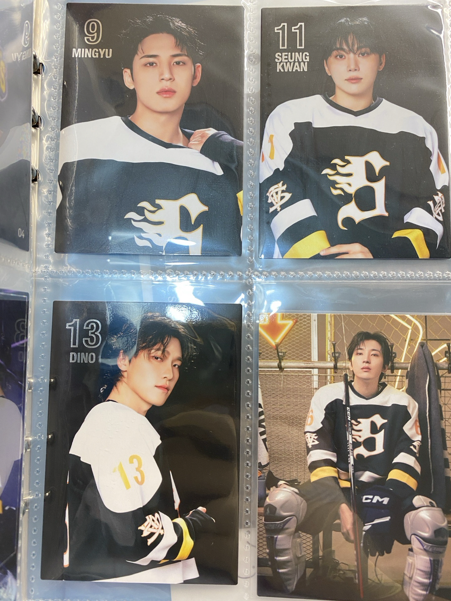 seventeen 2025 home卡 卡包卡 俊、八、率、燦