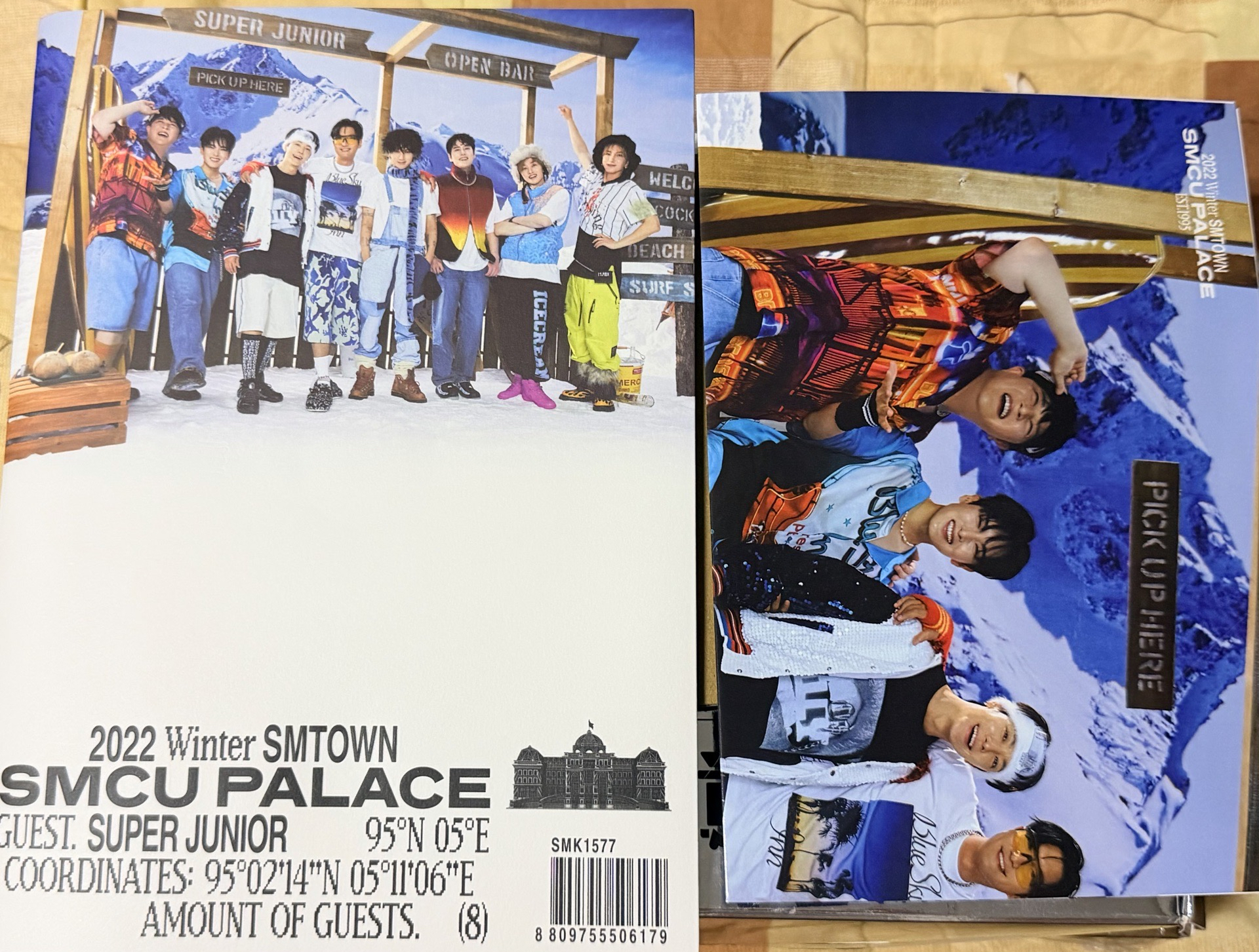 2022 WINTER SMTOWN SM冬專 SMCU PALACE -Super Junior