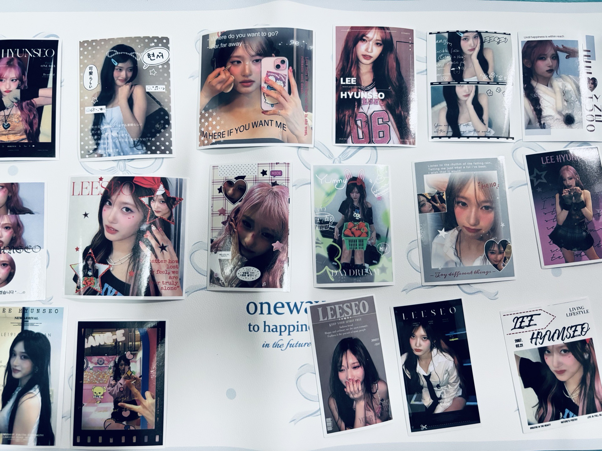 【女團/男團切膜貼紙/貼紙包隨心配】