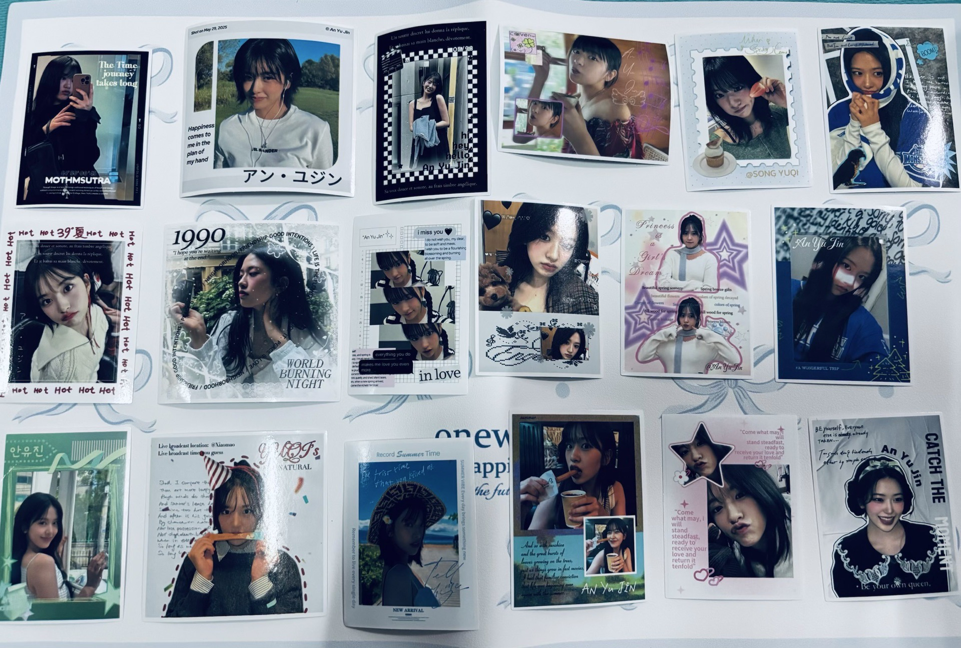 【女團/男團切膜貼紙/貼紙包隨心配】