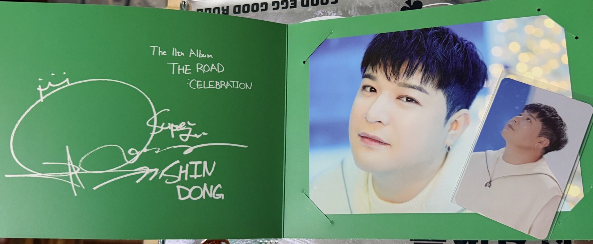 11輯官方簽名明信片+小卡 - 神童