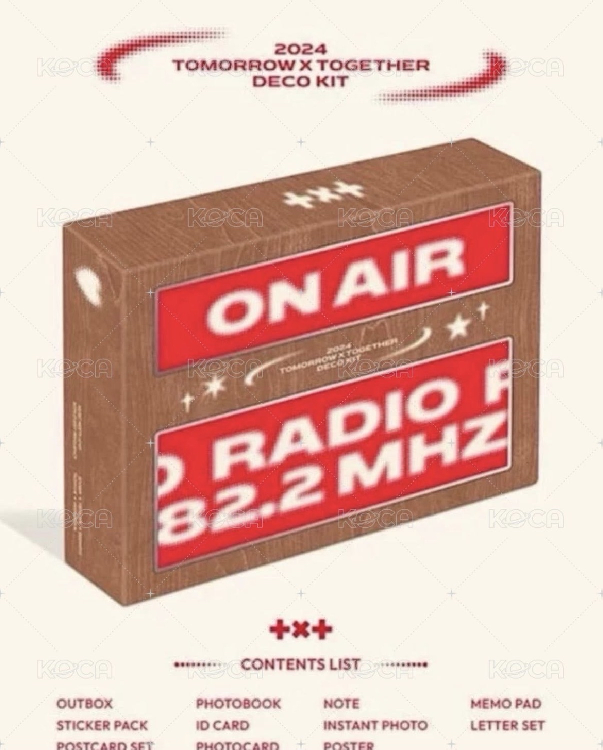 TXT 2024 DECO KIT咕咕盒 內容物都在