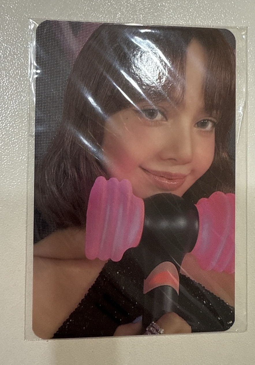 Blackpink 四代手燈卡 Lisa 