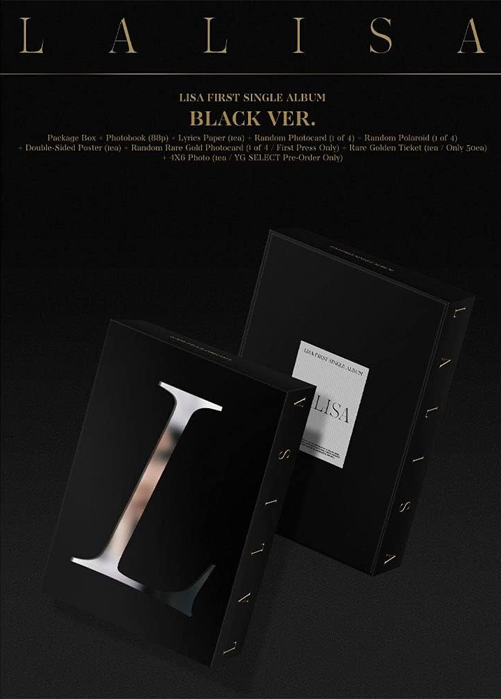 Lisa LALISA black ver.未拆