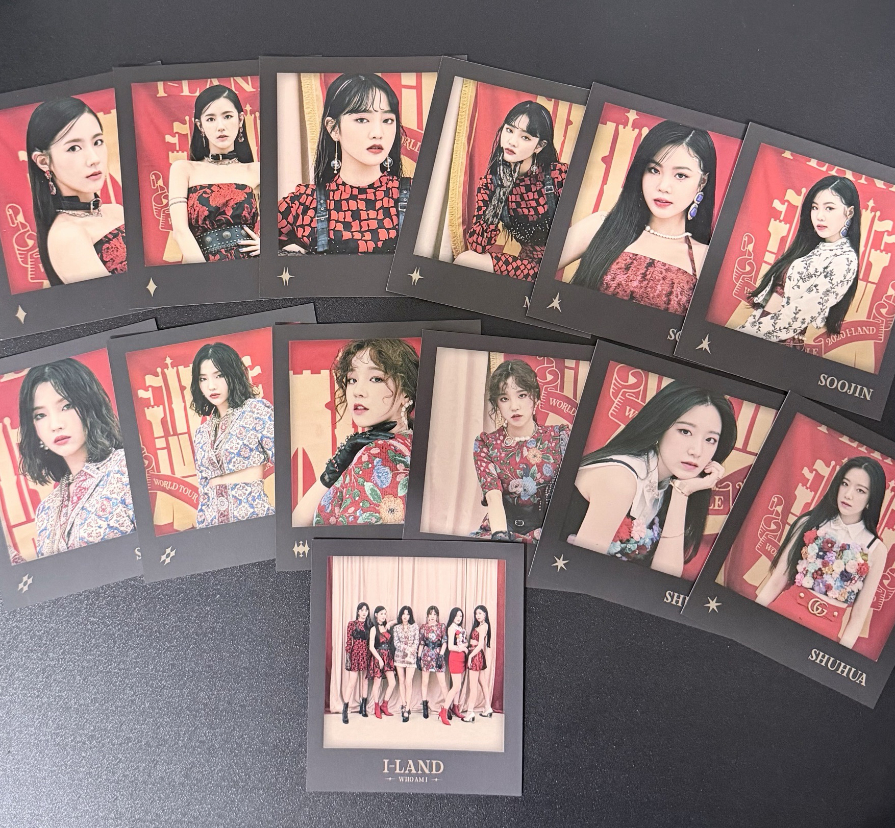 I-LAND 線上演唱會周邊 拍立得