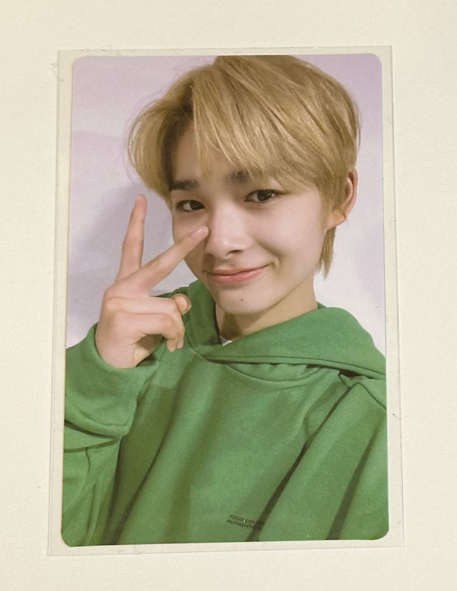 迷四一直娛 朴成訓中文卡背 