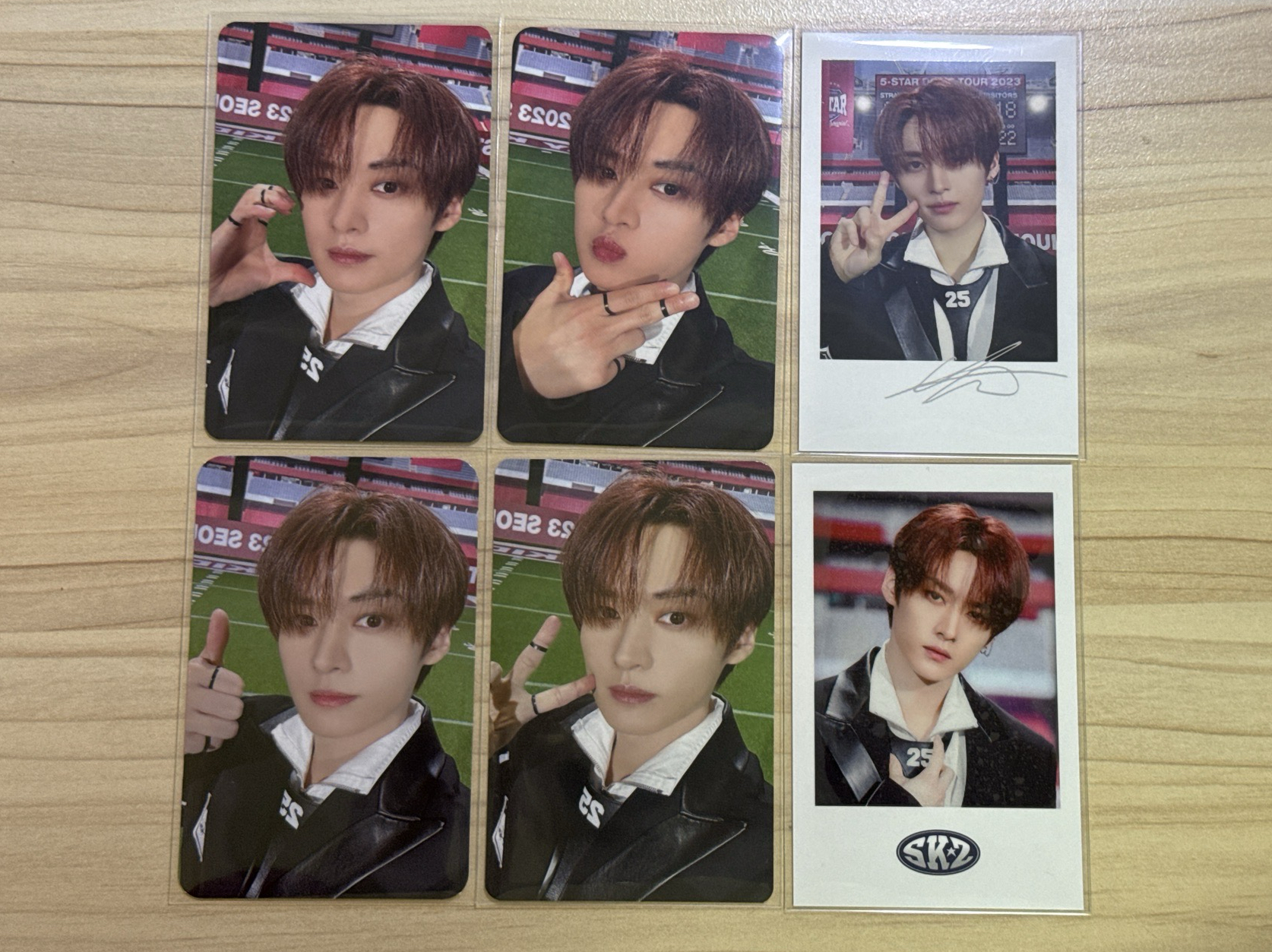 5STAR 旻浩 日本蛋巡 線上線下滿額卡 周邊卡