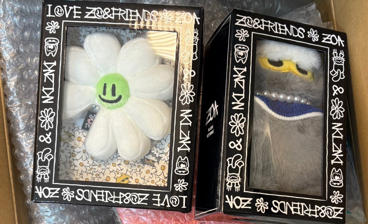 LINE FRIEND ZOA+A&Ne吊飾 不拆售