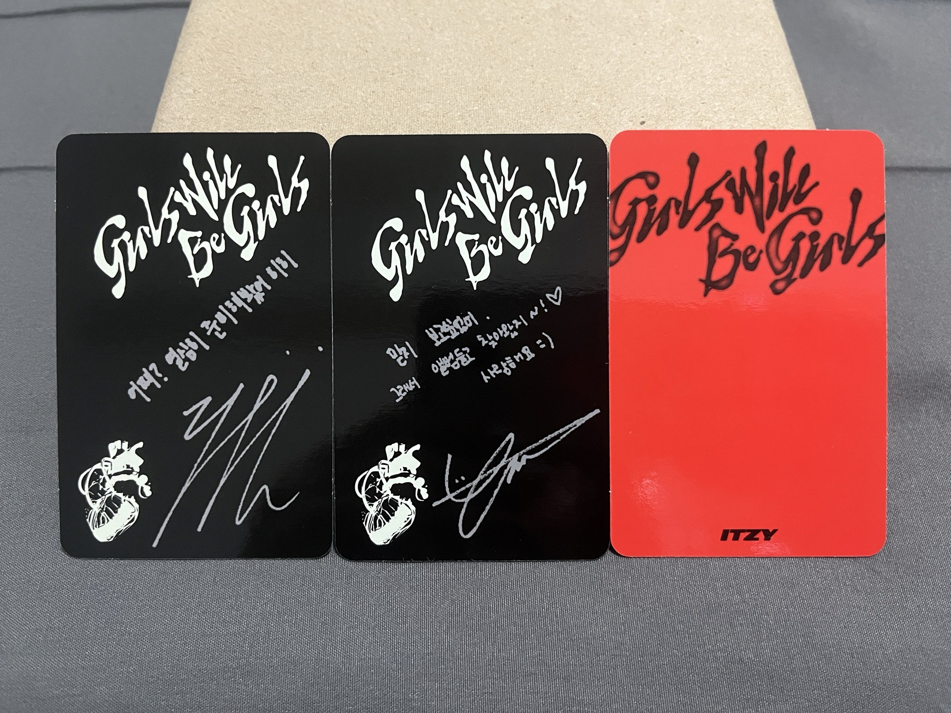 ITZY “Girls Will Be Girls” PB ver.