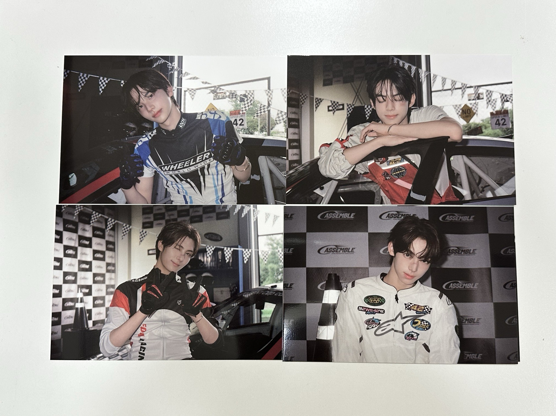 hybe快閃店 tws 相片組