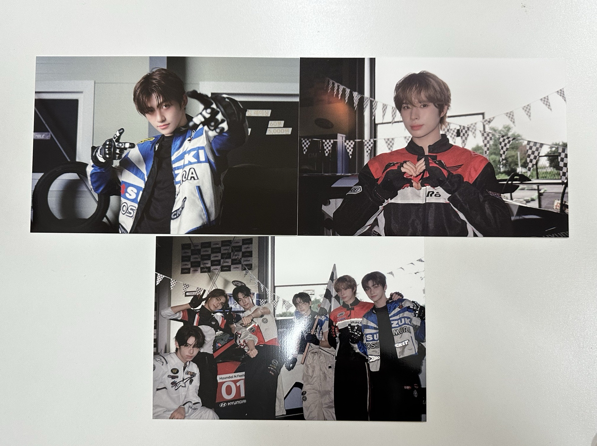 hybe快閃店 tws 相片組