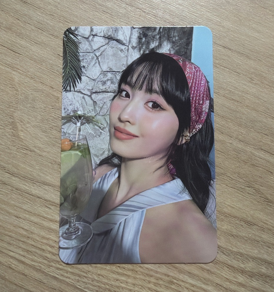 TWICE 🍭 MOMO / Taste of Love 專輯卡