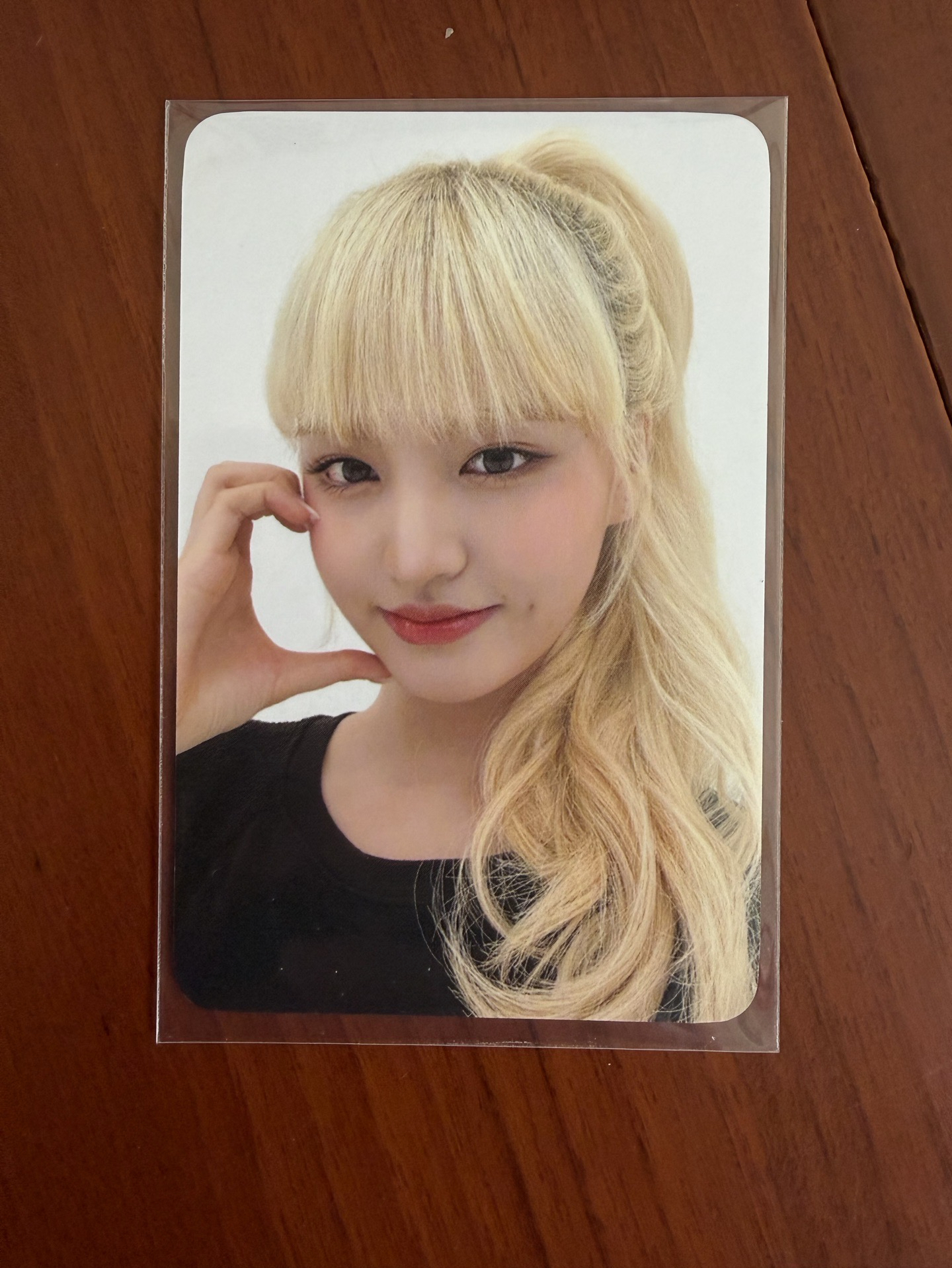 IVE ELEVEN el 1.0 簽售卡 EL栗 馬尾栗