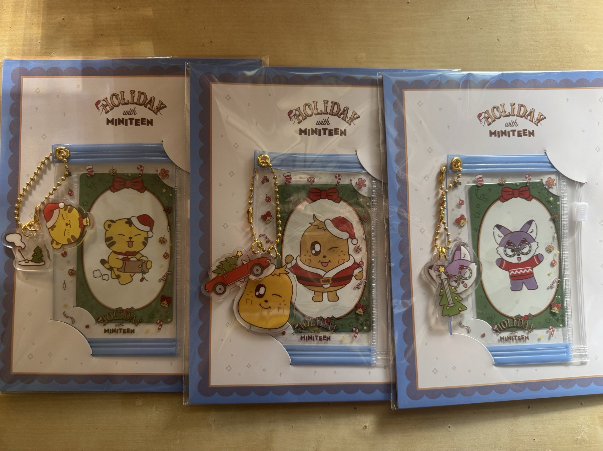 💎聖誕Miniteen 卡套現貨（榮圓奎）
