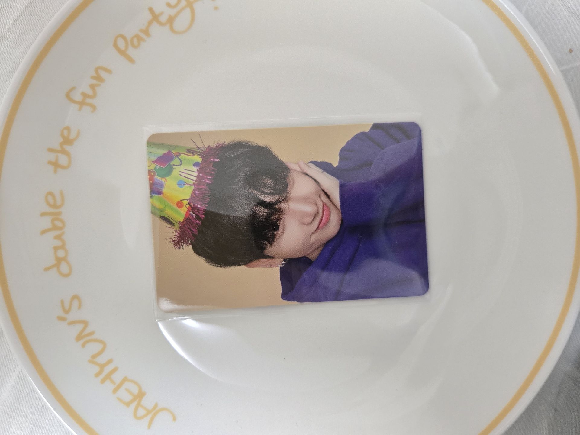 25 盤子生日周邊卡