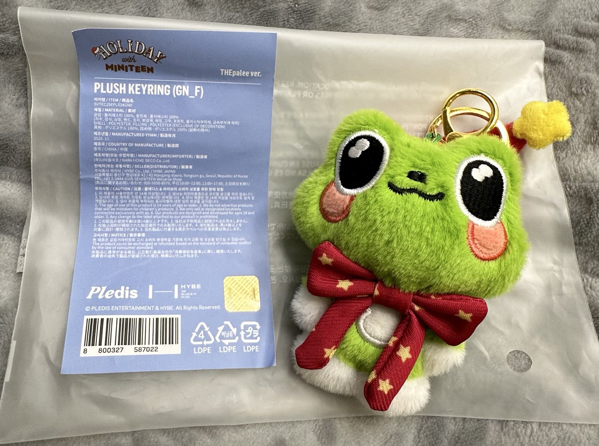 Holiday miniteen 聖誕吊飾