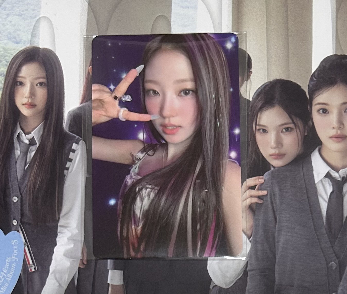 Hearts2Hearts Stella focus SM預售卡