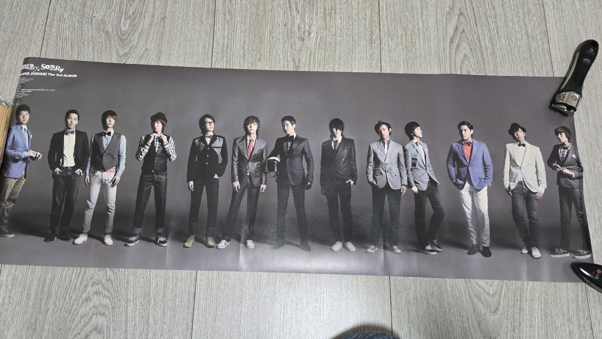 快速寄出 Super Junior三專Sorry, Sorry官方海報