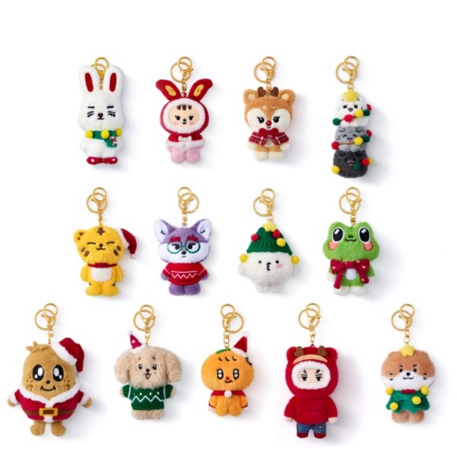 SEVENTEEN 聖誕MINITEEN 吊飾 娃娃