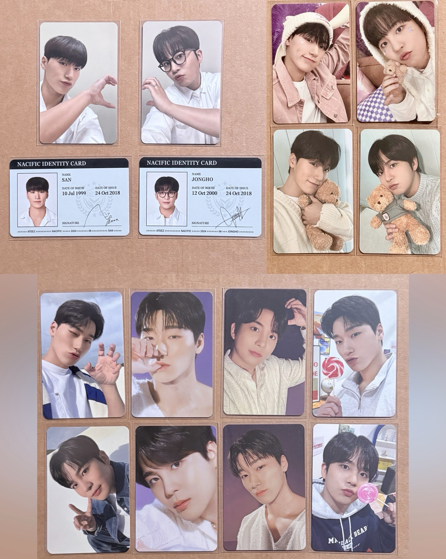 (請閱讀說明)NACIFIC 代言卡系列 傘鍾