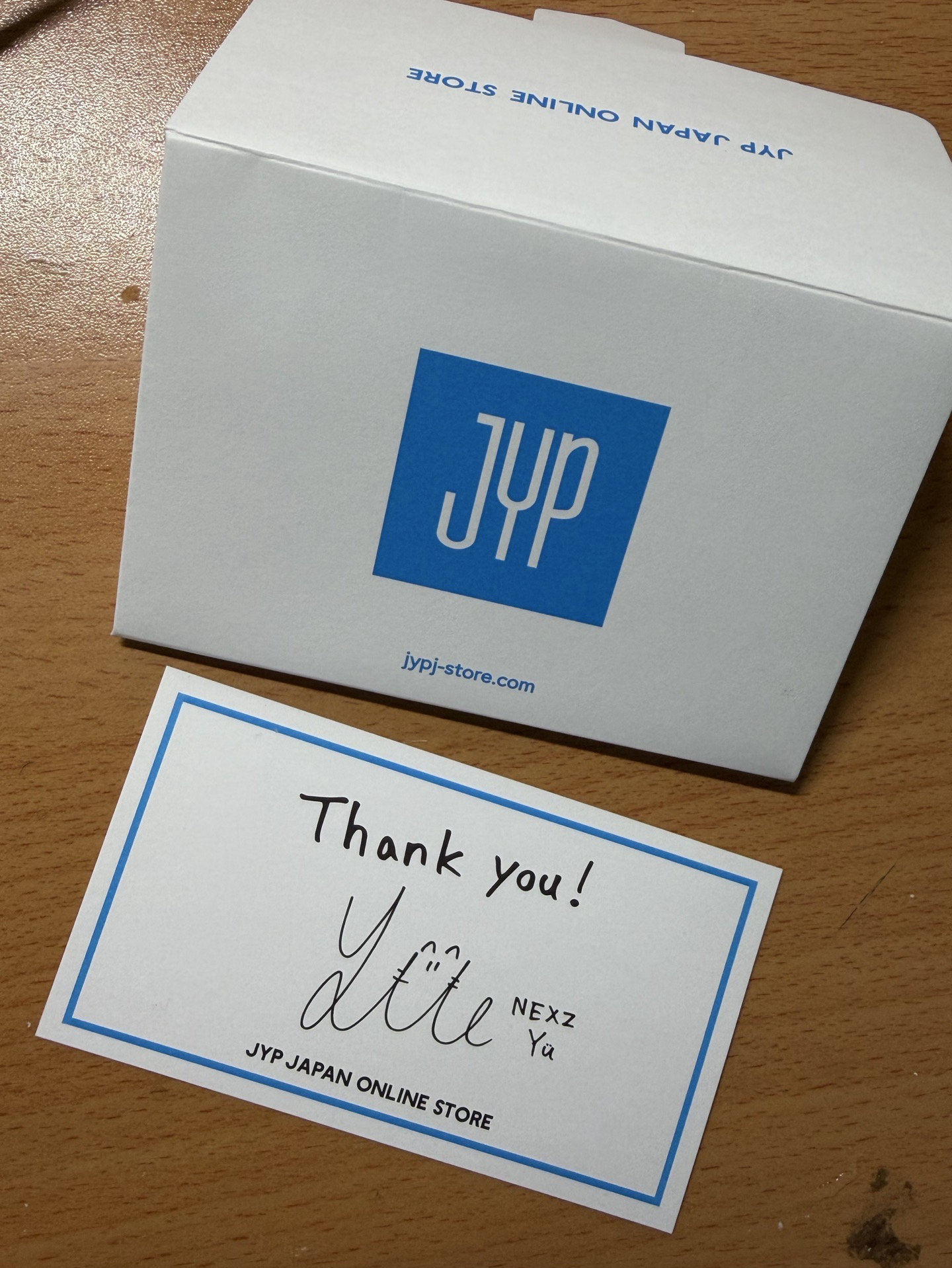 【NEXZ-YU】JYP JAPAN JYP商店日本滿額卡 