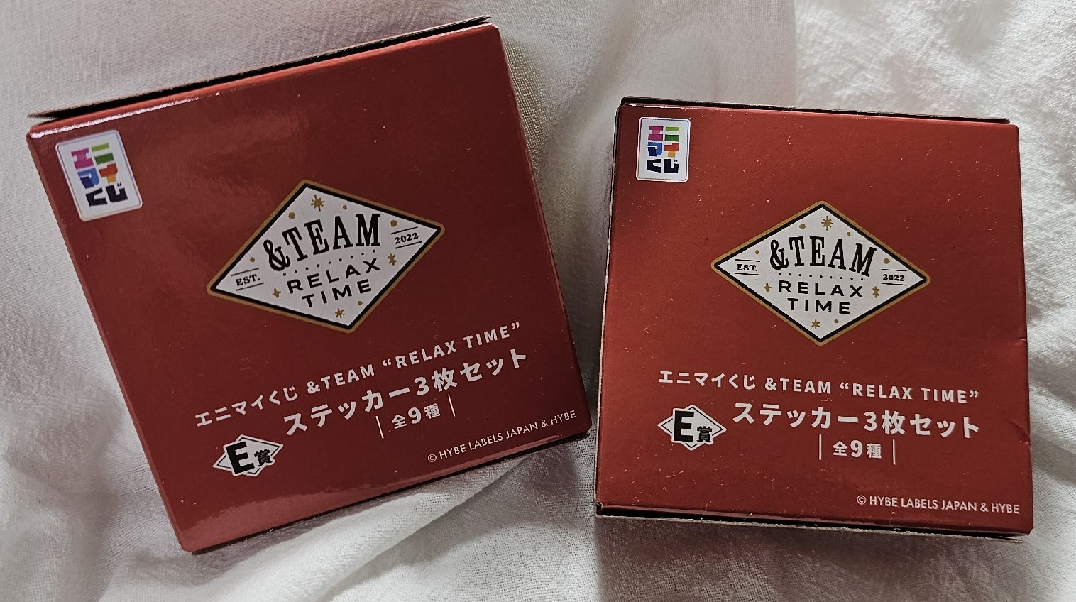 RELAX TIME E賞貼紙