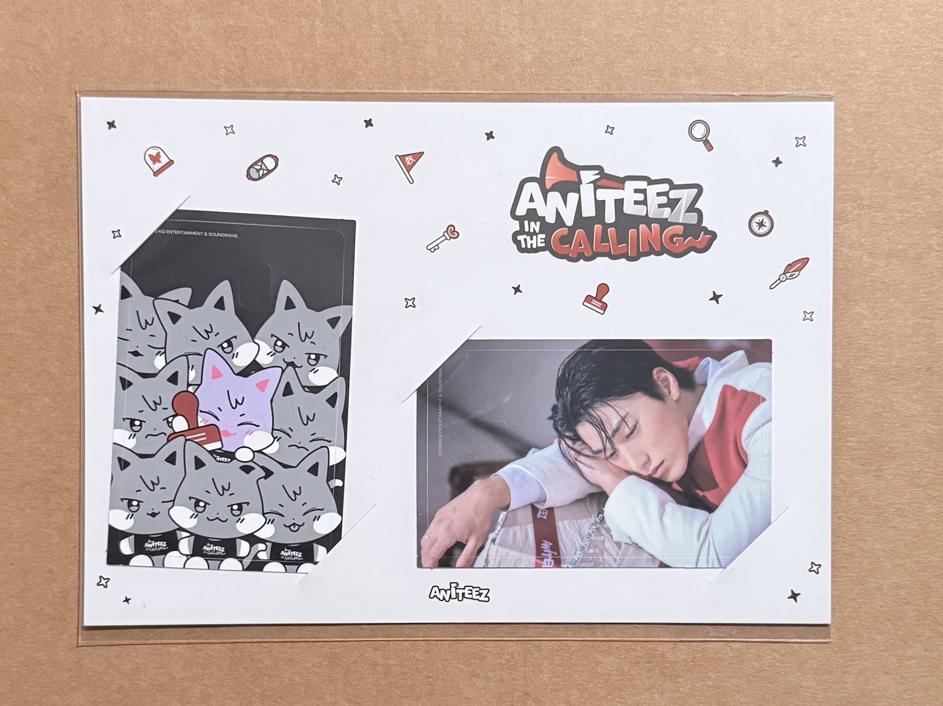 CALLING 卡貼組 崔傘