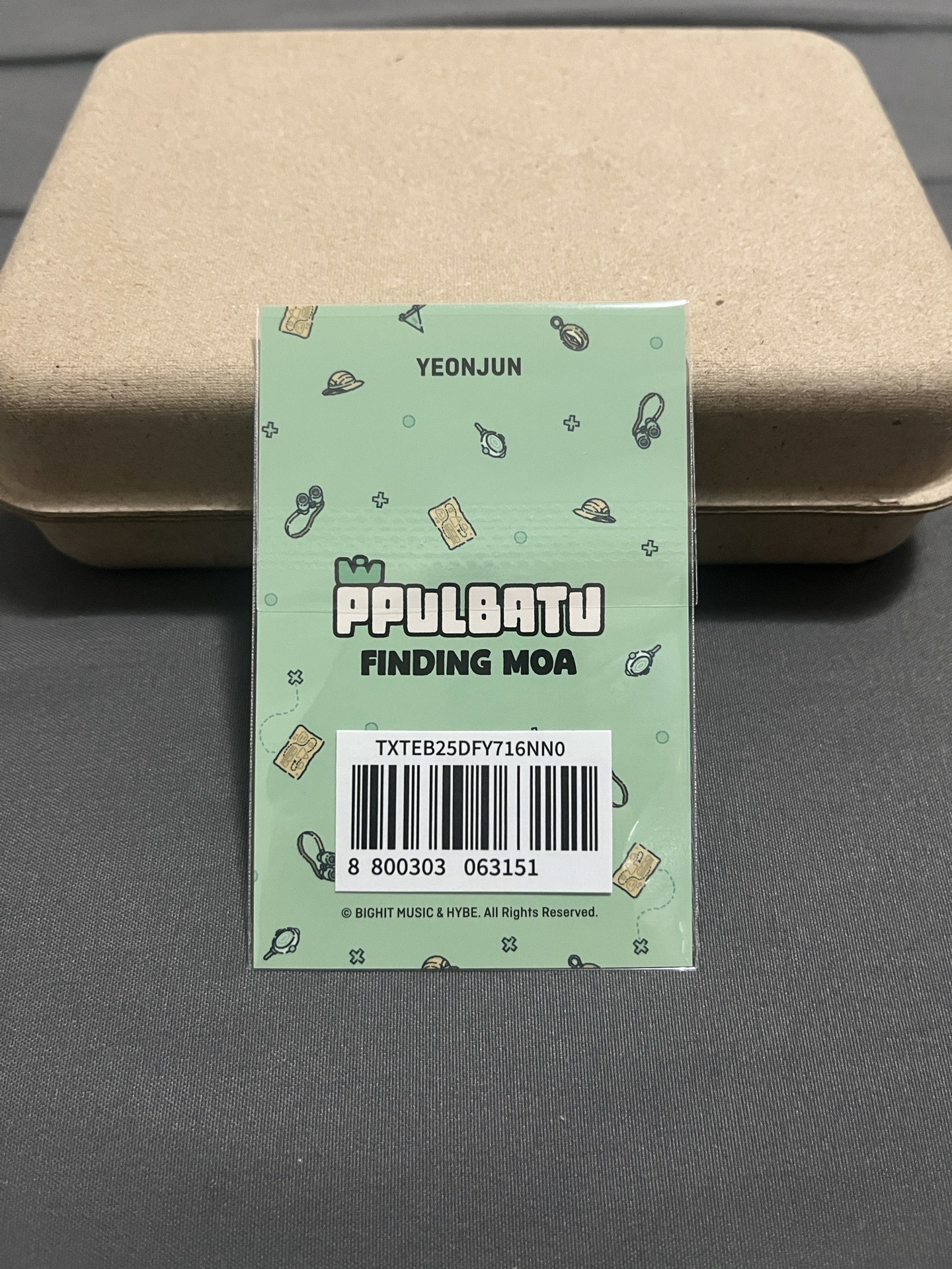 TXT 快閃店 “FINDING MOA” 滿額卡 崔然竣