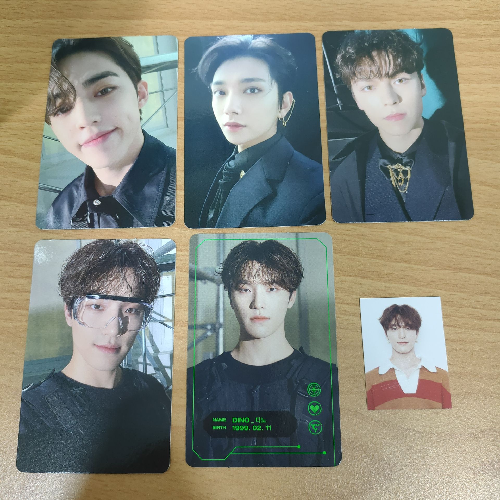 七期會員禮 小卡 哲秀率燦