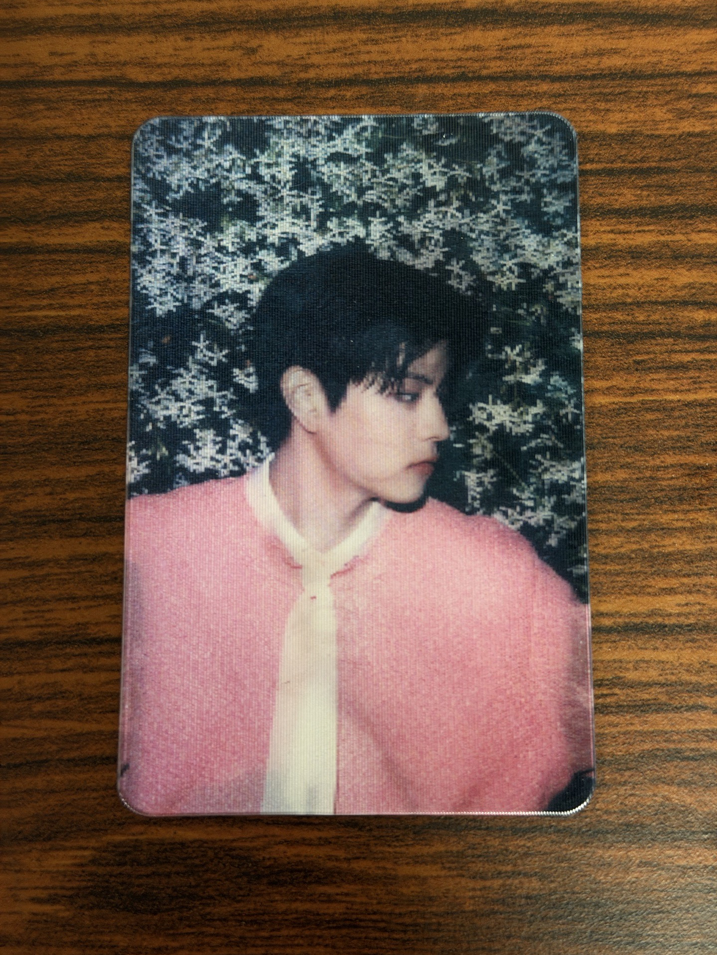 玟變化卡正面有刮痕