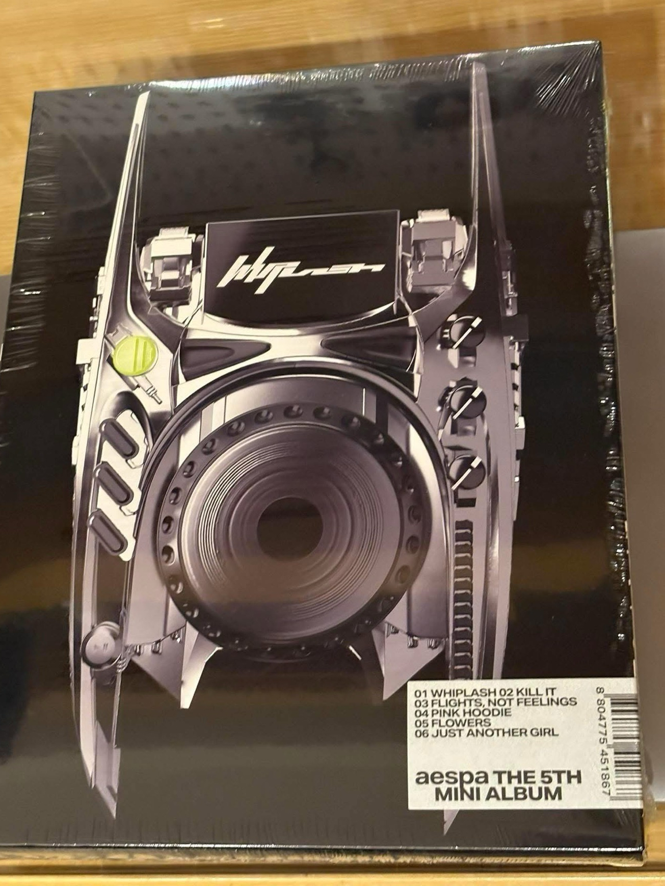 aespa 迷你五whiplash 寧衣服專