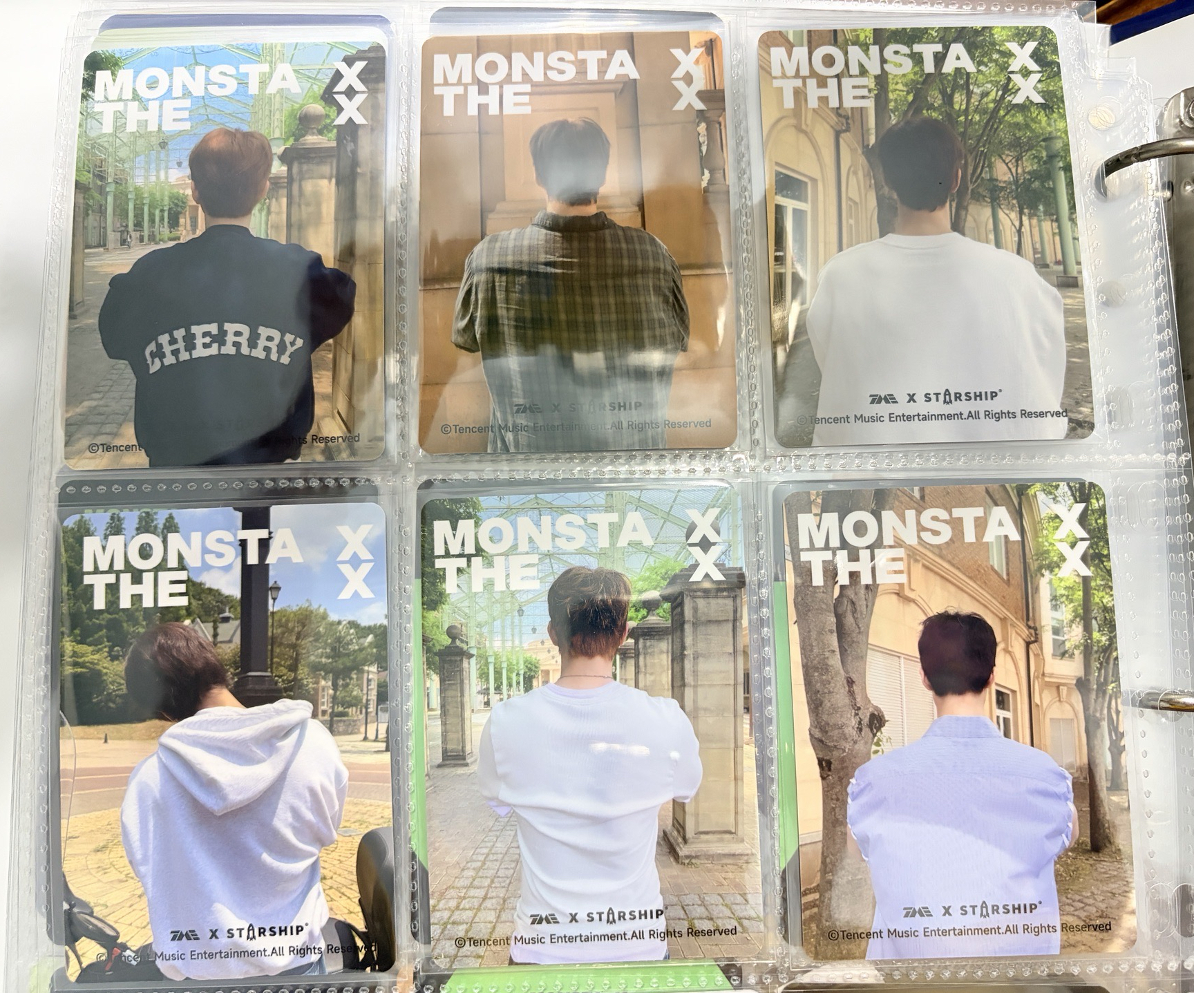 MONSTA X 典藏星光卡 3星 