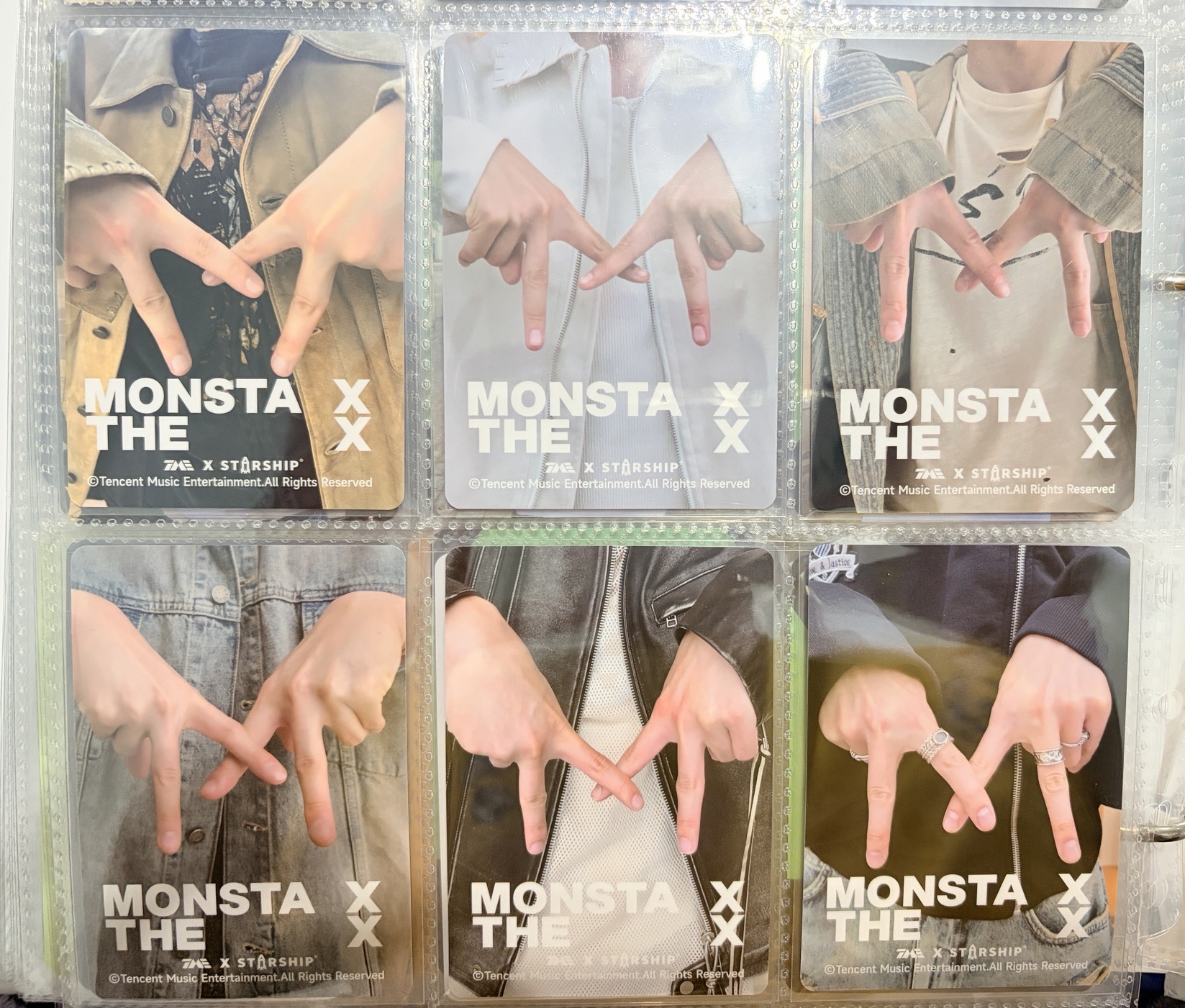 MONSTA X 典藏星光卡 2星